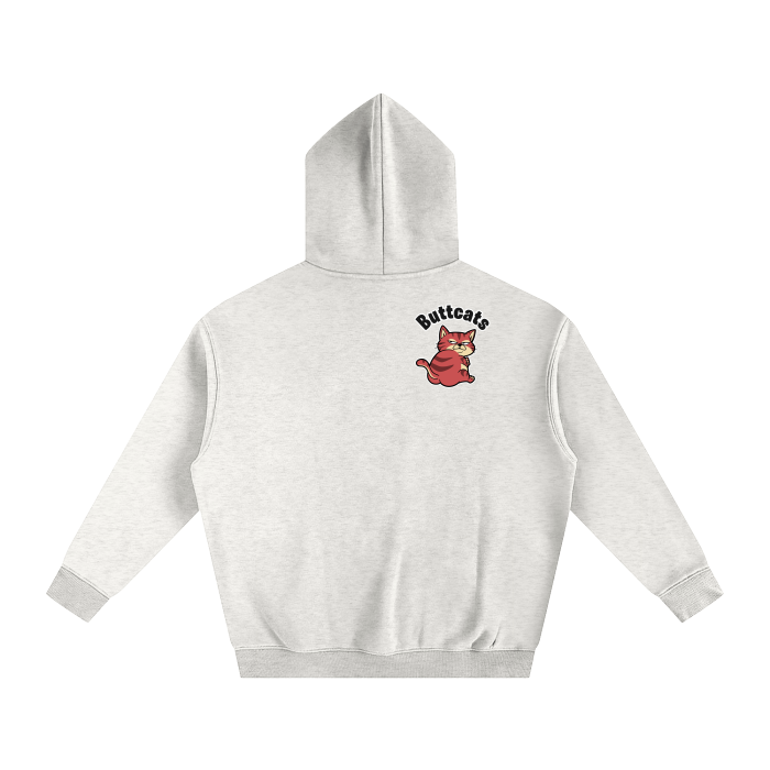 Oversize Fleeced Hoodie #R00286