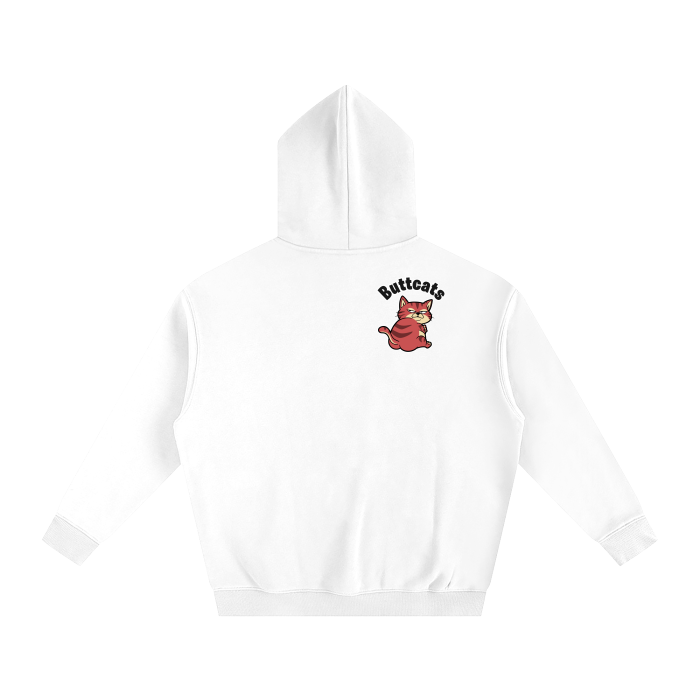 Oversize Fleeced Hoodie #R00286