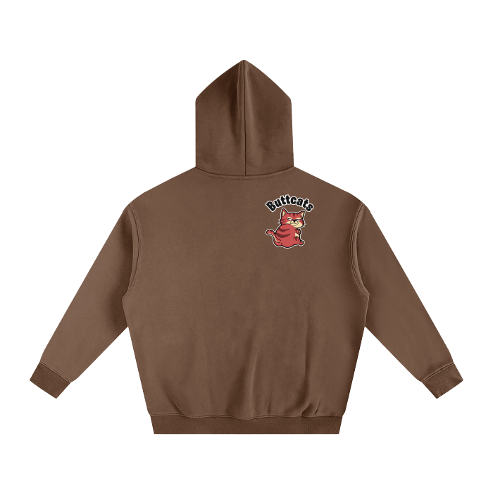 Oversize Fleeced Hoodie #R00286