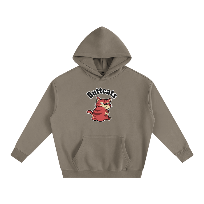 Oversize Fleeced Hoodie #R00286