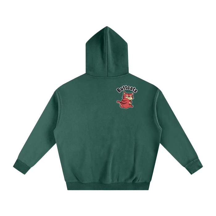 Oversize Fleeced Hoodie #R00286