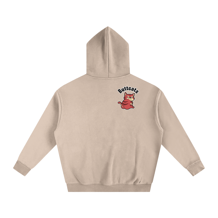 Oversize Fleeced Hoodie #R00286